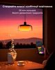 Підвісний смарт-світильник Govee Pendant Light чорний RGBIC 1300 лм 2700K-6500K Wi-Fi Matter H60C1 - зображення 4