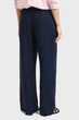 Жіночі темно-сині лляні штани REL LINEN BLEND PULL ON PANTS Gant 36 4150348 - зображення 3