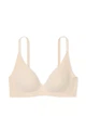 Женский комплект белья Victoria's Secret бесшовный лиф Push-Up и трусики бикини 1161234087 (Бежевый L) - изображение 4