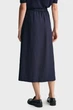 Жіноча темно-синя лляна спідниця REL MIDI LINEN BLEND Gant 34 4400123 - изображение 3