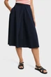 Жіноча темно-синя спідниця LIGHTWEIGHT CHINO SKIRT Gant 34 4400163 - зображення 1
