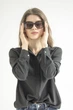 Жіночі сонцезахисні окуляри polarized Р0901-3 - зображення 9