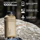 Повербанк зарядний пристрій ELECOM NESTOUT 10 00mAh 20W USB-C колір beige, black, grey blue - зображення 3