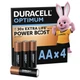 Батарейка Duracell Optimum AA лужні 4 шт. в упаковці (5015595) - зображення 1