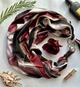 Шовкова хустка My Scarf "Королівський бордо" 90 на 90 см з каменем гранат - изображение 1