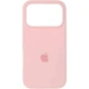 Чохол для iPhone 17 Pro силіконовий Soft-touch Silicone Case Full Size (AA) Chalk Pink - зображення 1