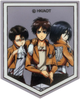 Бейдж Kite Attack on Titan Season 1-3 на липучці (AT26-3011) - зображення 2