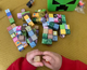 Магнітний конструктор Minecraft TNT 200 шт + ПОДАРУНОК 15 фігурок гра Майнкрафт - зображення 4