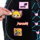Набір бейджів Kite Aggretsuko на липучці 3 шт (AR26-3012) - зображення 4