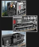 Детский конструктор Reobrix 66801 Паровоз, 1546 деталей (CC327AF8789A) - изображение 2