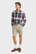 Чоловічі бежеві лляні шорти RELAXED LINEN DS Gant L 205073 - изображение 2