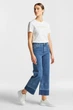 Жіночі сині джинси CROPPED WIDE Gant 27 4100183 - изображение 4