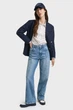 Жіночі сині джинси RELAXED STRETCH SEAM Gant 28 4100255 - изображение 4