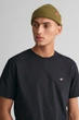 Чоловіча чорна футболка REG SHIELD SS T-SHIRT Gant L 2003184 - изображение 4