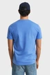Чоловіча блакитна футболка REG SHIELD SS T-SHIRT Gant L 2003184 - изображение 3
