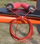 Скакалка швидкісна на підшипниках PowerPlay Fitness Jump Rope 4208 червона 3 м (PP_4208_Red) - изображение 3
