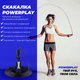 Скакалка швидкісна з обтяжувачами PowerPlay X ROPE 4212 чорно-темно-синя 3 м (PP_4212_Navy) - изображение 2