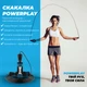 Скакалка швидкісна PowerPlay Jump Rope 4213 чорно-синя 3 м (PP_4213_Blue) - изображение 2