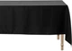 Obrus Party Deco 180x300 cm Czarny (5904555054066) - obraz 1