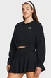 Жіночий чорний світшот UA Rival Terry OS Crop Crw Under Armour SM 1382738-001 - зображення 1