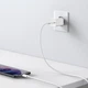 Сетевое зарядное устройство Baseus Super Silicone PD 25W USB-C with USB-C to USB-C Cable 1m White (TZCCSUP-L02) - изображение 6