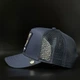 Синяя кепка с сеткой Goorin Bros. Survivor Trucker 101-3003-EDG01 - изображение 4