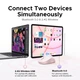 Маніпулятор миша бездротова UGREEN M331 Multi-mode Wireless Mouse Pink (UGR-65625) - изображение 4