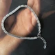 Серебряный браслет с натуральным сапфиром 4.35ct, вес изделия 10,65 гр (2205579) - изображение 2