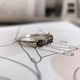 Срібна каблучка з натуральним раухтопазом (димчастим кварцом) 1.475ct, вага виробу 2,38 гр (2204435) - зображення 5