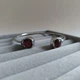 Серебряный браслет с искусственным гранатом nano 7.208ct, фианитами, вес изделия 10,28 гр (2206743) - изображение 4