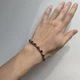 Серебряный браслет с натуральным гранатом 12.077ct, вес изделия 12,83 гр (2206200) - изображение 6