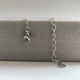 Серебряное колье с фианитами, вес изделия 5,22 гр (2207900) - изображение 4