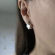 Серебряные серьги с натуральным перламутром (60002362) - изображение 7