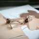 Серебряные серьги с натуральным гранатом 1.669ct (2204350) - изображение 5