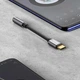 Перехідник AUX Baseus L54 Type-C Male to 3.5mm (CATL54-0G) Grey - зображення 4
