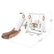 Ігровий комплекс Mealux Cosmo White/Coffee (арт.KD-B022 White/Coffee) - зображення 3
