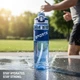 Еко-пляшка KANGZYUAN 500 мл — Синя Tritan BPA-free, ударостійка, спортивна з ергономічною кришкою - зображення 8