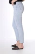 Джинсы skinny женские M цвет голубой YUKI ЦБ-00290502 - изображение 3