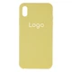 Чохол Premium Original для iPhone Xs Max Copy 69.Fluorescent Yellow - зображення 2
