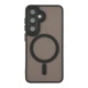 Чохол Premium TPU+PC Magnetic Matte Camera Lens with Magsafe для Samsung Galaxy S25 5G (S931) Black - изображение 3
