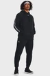 Чоловічий чорний спортивний костюм (худі, штани) UA Rival Fleece Suit Under Armour LGT 1379768-001 - изображение 1