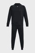 Чоловічий чорний спортивний костюм (худі, штани) UA Rival Fleece Suit Under Armour LGT 1379768-001 - изображение 5