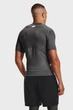 Чоловіча сіра футболка UA HG Armour Comp Under Armour L 1361518-090 - изображение 3