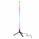 Светодиодная напольная лампа RGB LED на треноге: многоцветный дизайнерский торшер для дома и студии, световая колонна, статичные и динамические режимы свечения, управление пультом, интерьерная подсветка, питание USB, Черный - изображение 2