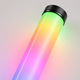 Светодиодная напольная лампа RGB LED на треноге: многоцветный дизайнерский торшер для дома и студии, световая колонна, статичные и динамические режимы свечения, управление пультом, интерьерная подсветка, питание USB, Черный - изображение 4