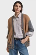Жіночий бежевий кардиган VARSITY Gant S 4805422 - зображення 1