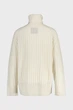 Жіночий білий вовняний гольф RIBBED TURTLENECK Gant XS 4805397 - изображение 2