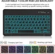 Чохол-клавіатура JADEMALL для планшета Samsung Galaxy Tab S8 Plus Чорний - зображення 3