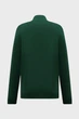 Чоловічий зелений вовняний кардиган EXTRAFINE LAMBSWOOL ZIP Gant S 8050275 - изображение 7