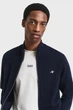 Чоловічий темно-синій вовняний кардиган SUPERFINE LAMBSWOOL ZIP Gant L 87214 - изображение 4